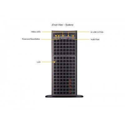 Серверная GPU-платформа Supermicro SYS-740GP-TNRT Серверная GPU-платформа Supermicro SYS-740GP-TNRT