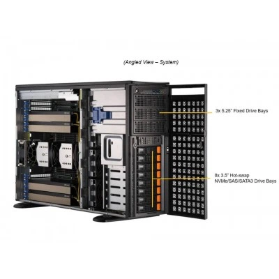 GPU сервер Supermicro SYS-741GE-TNRT GPU сервер Supermicro SYS-741GE-TNRT