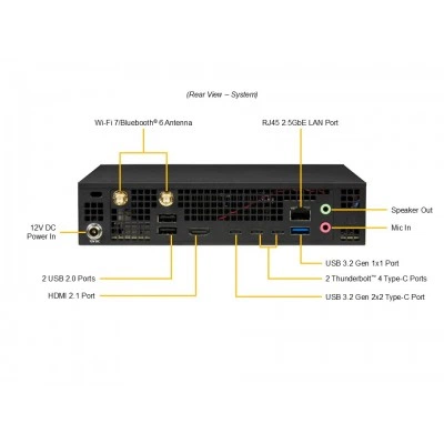 Серверная платформа SUPERMICRO SYS-C512i-2 Серверная платформа SUPERMICRO SYS-C512i-2