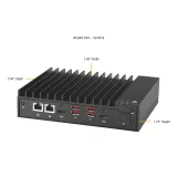 Фанлесс embedded система Supermicro SYS-E100-14AM-H-TB2