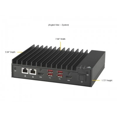 Фанлесс embedded система Supermicro SYS-E100-14AM-H-TB2 Фанлесс embedded система Supermicro SYS-E100-14AM-H-TB2