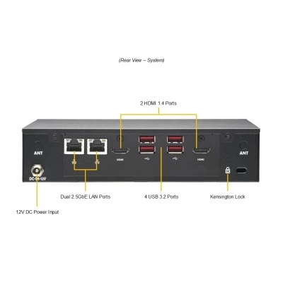 Встраиваемая система Supermicro SYS-E102-14AM-L Встраиваемая система Supermicro SYS-E102-14AM-L