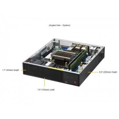 Мини-ПК Supermicro SYS-E200-12A-8C Мини-ПК Supermicro SYS-E200-12A-8C