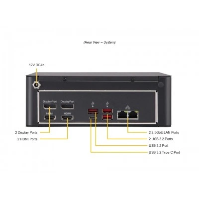 Мини-ITX Embedded System Supermicro SYS-E201-14AR Мини-ITX Embedded System Supermicro SYS-E201-14AR