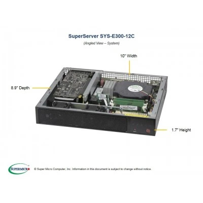 Серверная платформа SUPERMICRO E300-12C SYS-E300-12C Серверная платформа SUPERMICRO E300-12C SYS-E300-12C