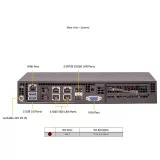 Мини-1U встраиваемая система Supermicro SYS-E300-12D-10CN6P