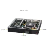 Мини-1U встроенная система Supermicro SYS-E300-14AR
