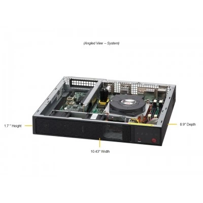 Мини-1U встроенная система Supermicro SYS-E300-14AR Мини-1U встроенная система Supermicro SYS-E300-14AR