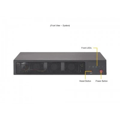 Мини-1U встроенная система Supermicro SYS-E300-14AR Мини-1U встроенная система Supermicro SYS-E300-14AR