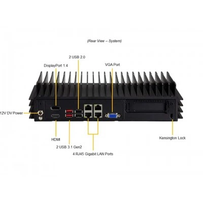 Промышленный мини-ПК Supermicro SYS-E302-12E Промышленный мини-ПК Supermicro SYS-E302-12E