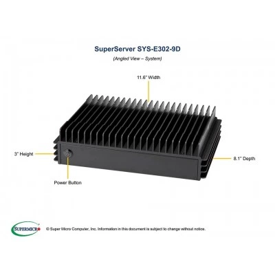 Сервер SUPERMICRO E302-9D SYS-E302-9D Сервер SUPERMICRO E302-9D SYS-E302-9D