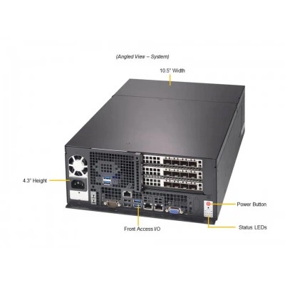 Промышленный Box PC Supermicro SYS-E403-12P-FN2T Промышленный Box PC Supermicro SYS-E403-12P-FN2T