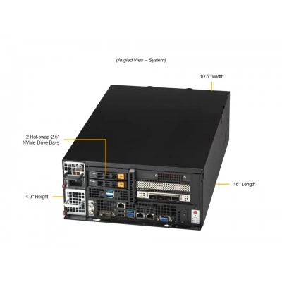 Box PC Supermicro SYS-E403-13E-FRN2T Box PC Supermicro SYS-E403-13E-FRN2T