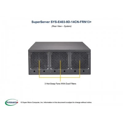 Серверная платформа SUPERMICRO E403-9D-14CN-FRN13+ SYS-E403-9D-14CN-FRN13+ Серверная платформа SUPERMICRO E403-9D-14CN-FRN13+ SYS-E403-9D-14CN-FRN13+