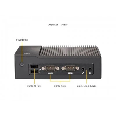 Фанлесс встраиваемая система Supermicro SYS-E50-14AM Фанлесс встраиваемая система Supermicro SYS-E50-14AM