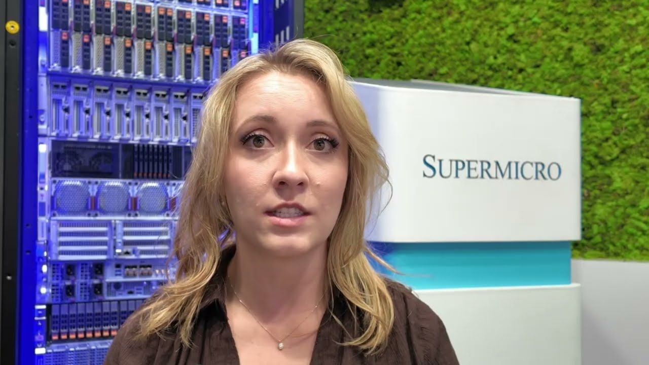 Сервер Supermicro для запуска Agentic RAG на AMD Instinct MI350X
