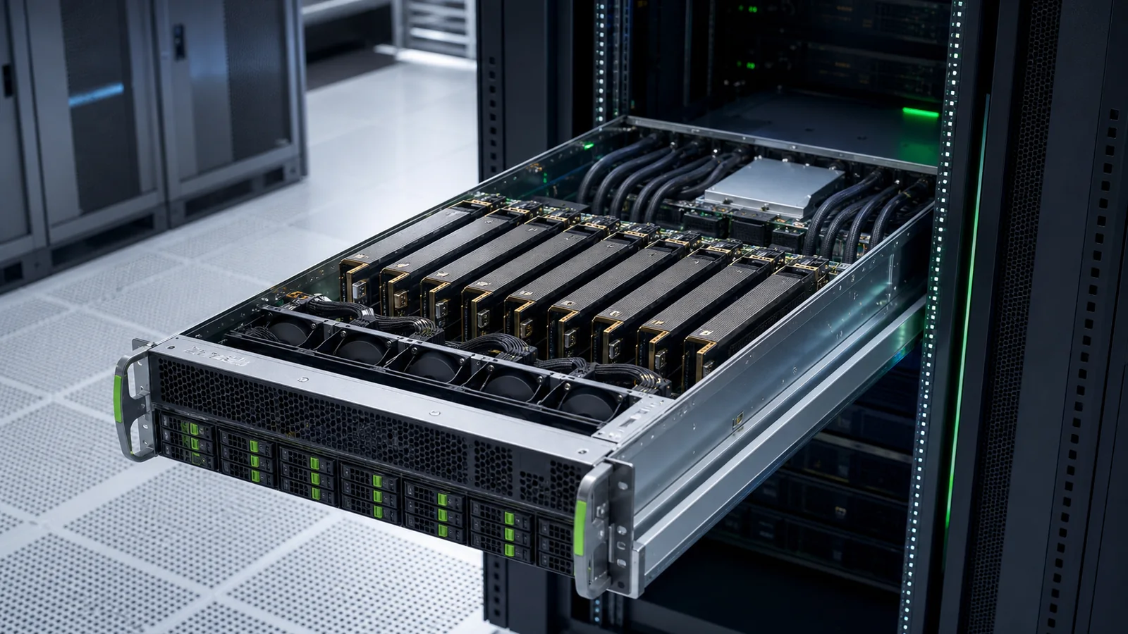HGX Rubin NVL8: восемь GPU в сервере форм-фактора 2U