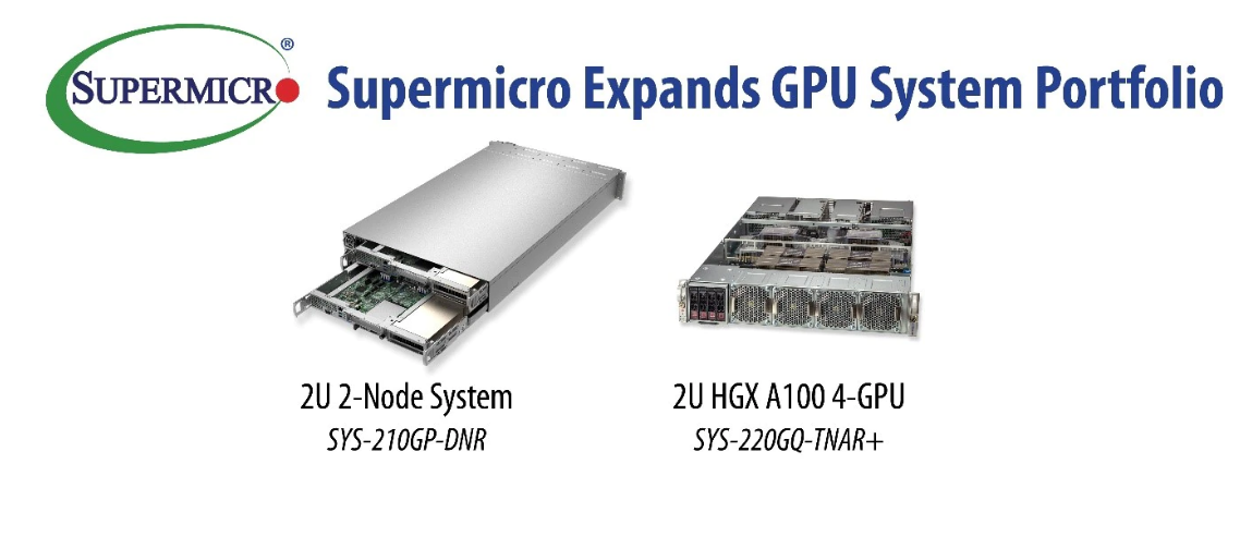 Supermicro расширяет портфель графических процессоров
