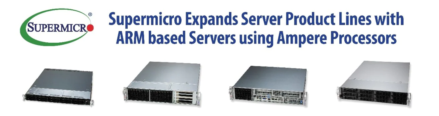 Supermicro добавляет серверы на базе ARM