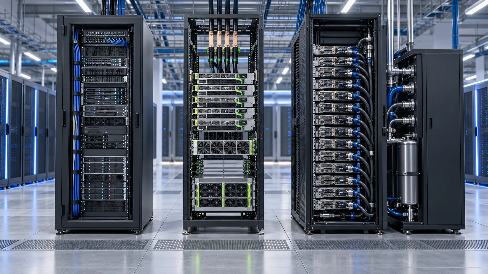 Типы серверных стоек Supermicro MGX, OCP ORv3 и EIA 19 дюймов