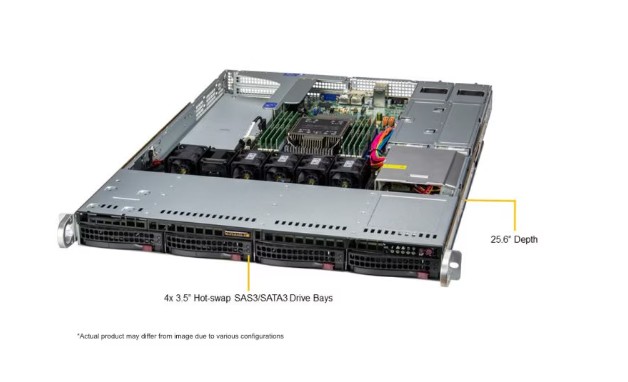 Эффективный 1U WIO SuperServer от Supermicro: SYS-511E-WR Эффективный 1U WIO SuperServer от Supermicro: SYS-511E-WR