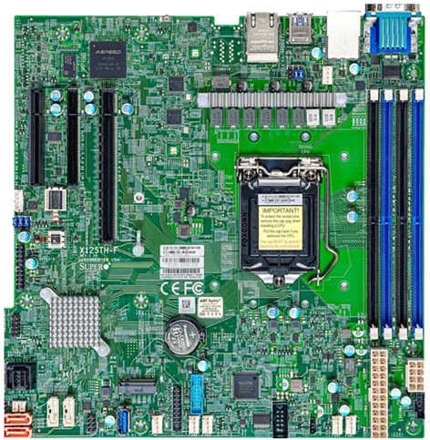 SUPERMICRO MBD-X12STH-F-B материнская плата mATX