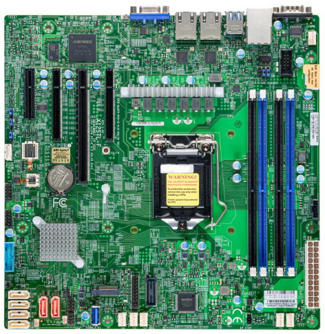 Supermicro MBD-X12STL-F-B материнская плата mATX